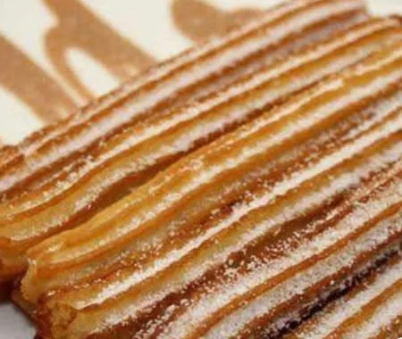 Tahiti Churros, churros sucrés saupoudrés de sucre